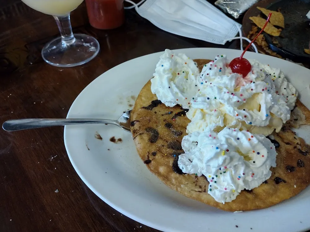 Sopapillas with Ice Cream